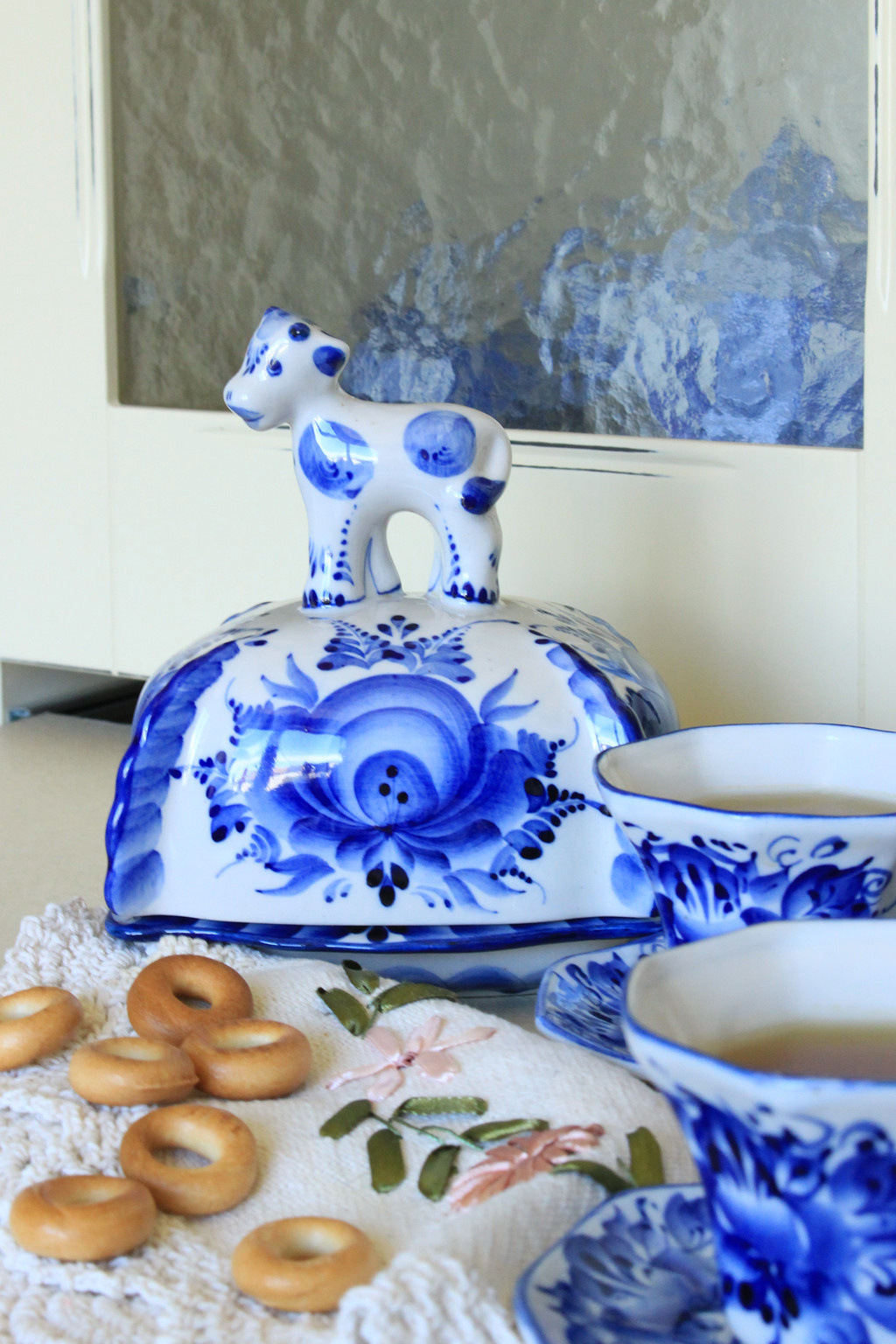 Авторская гжель, мастер Федотов