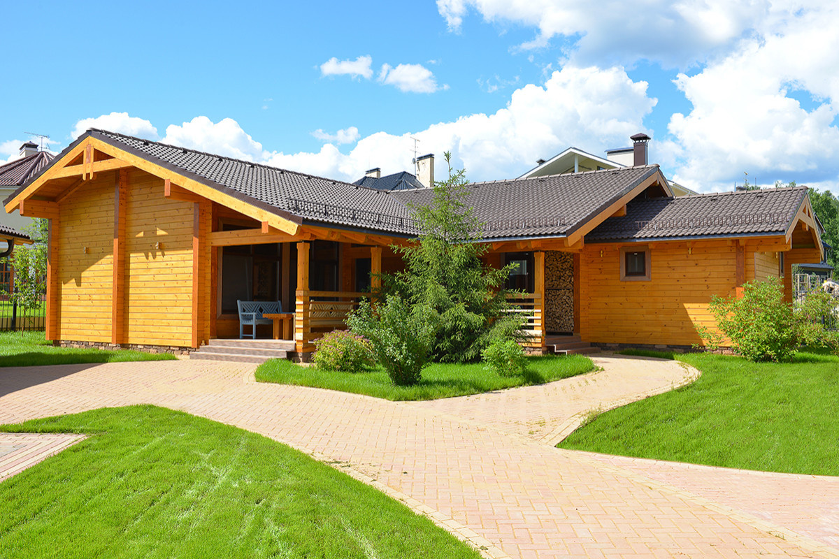 Бани из клееного бруса