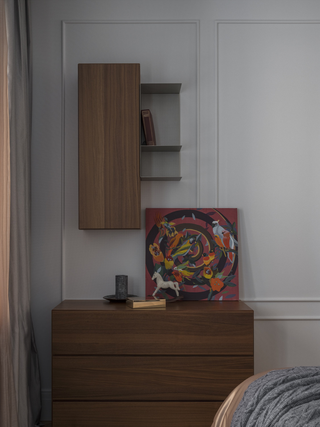 Минимализм с элементами старой Москвы