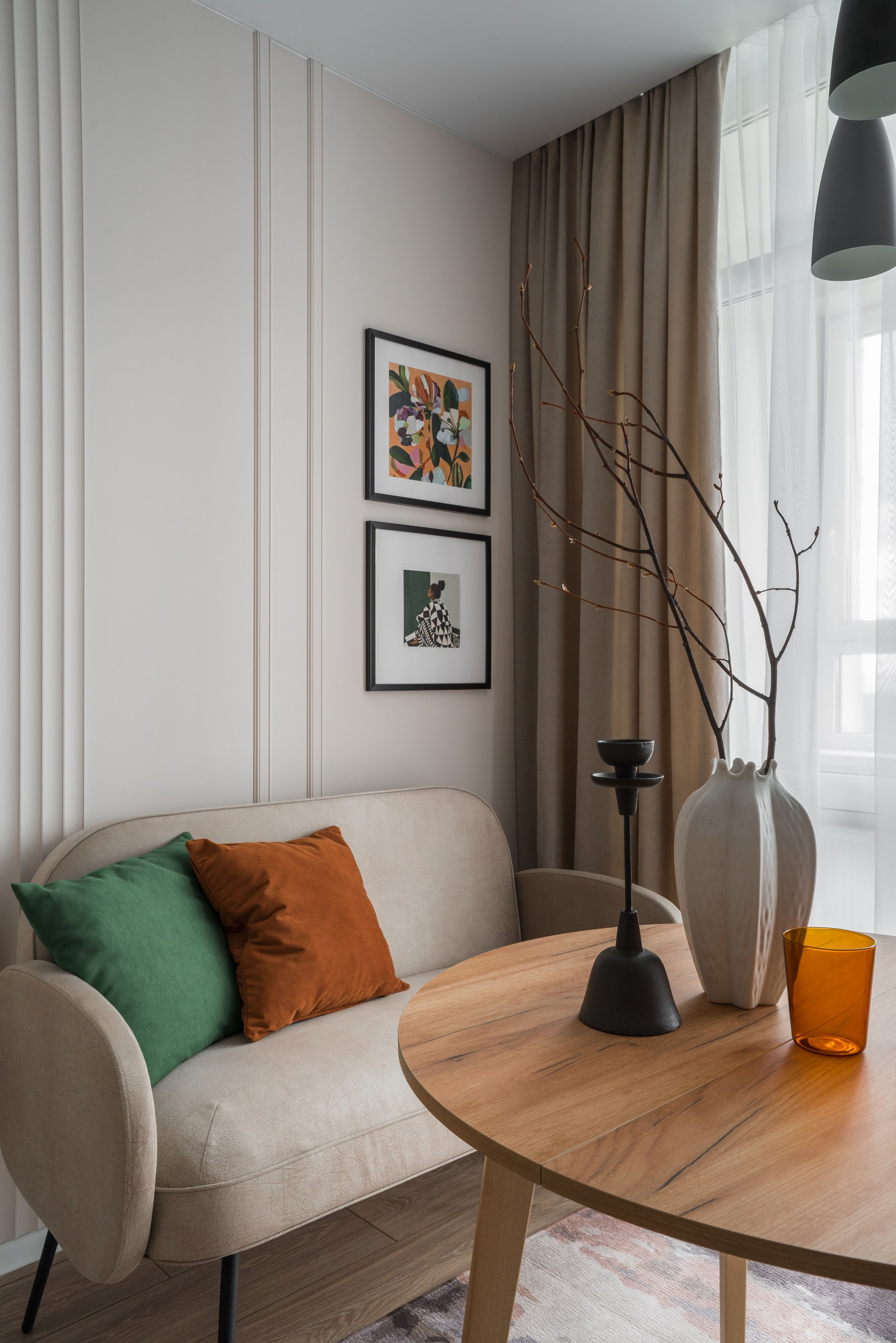 Душевный интерьер для сдачи в аренду. ЖК Отрадный в Екатеринбурге