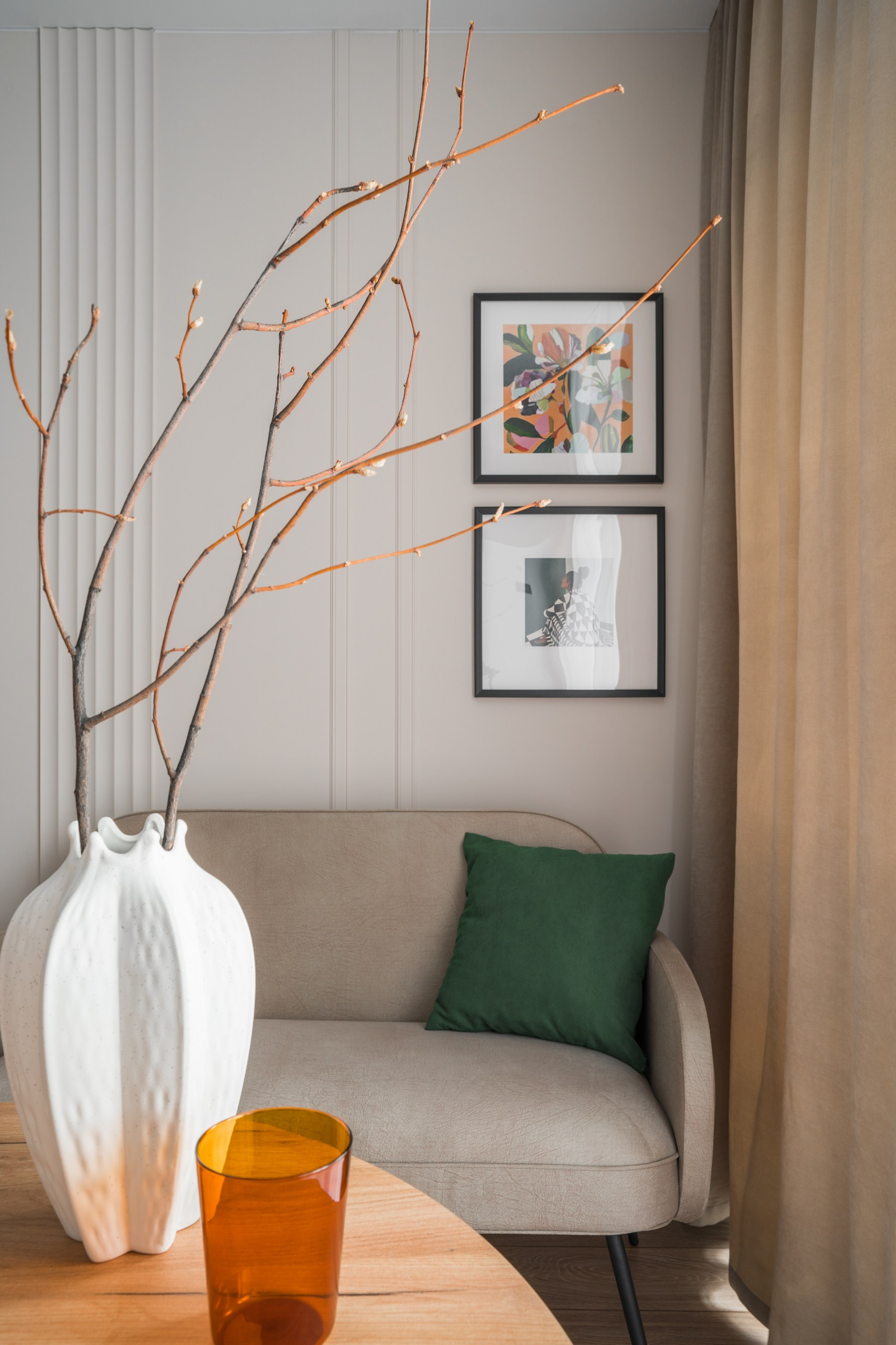 Душевный интерьер для сдачи в аренду. ЖК Отрадный в Екатеринбурге