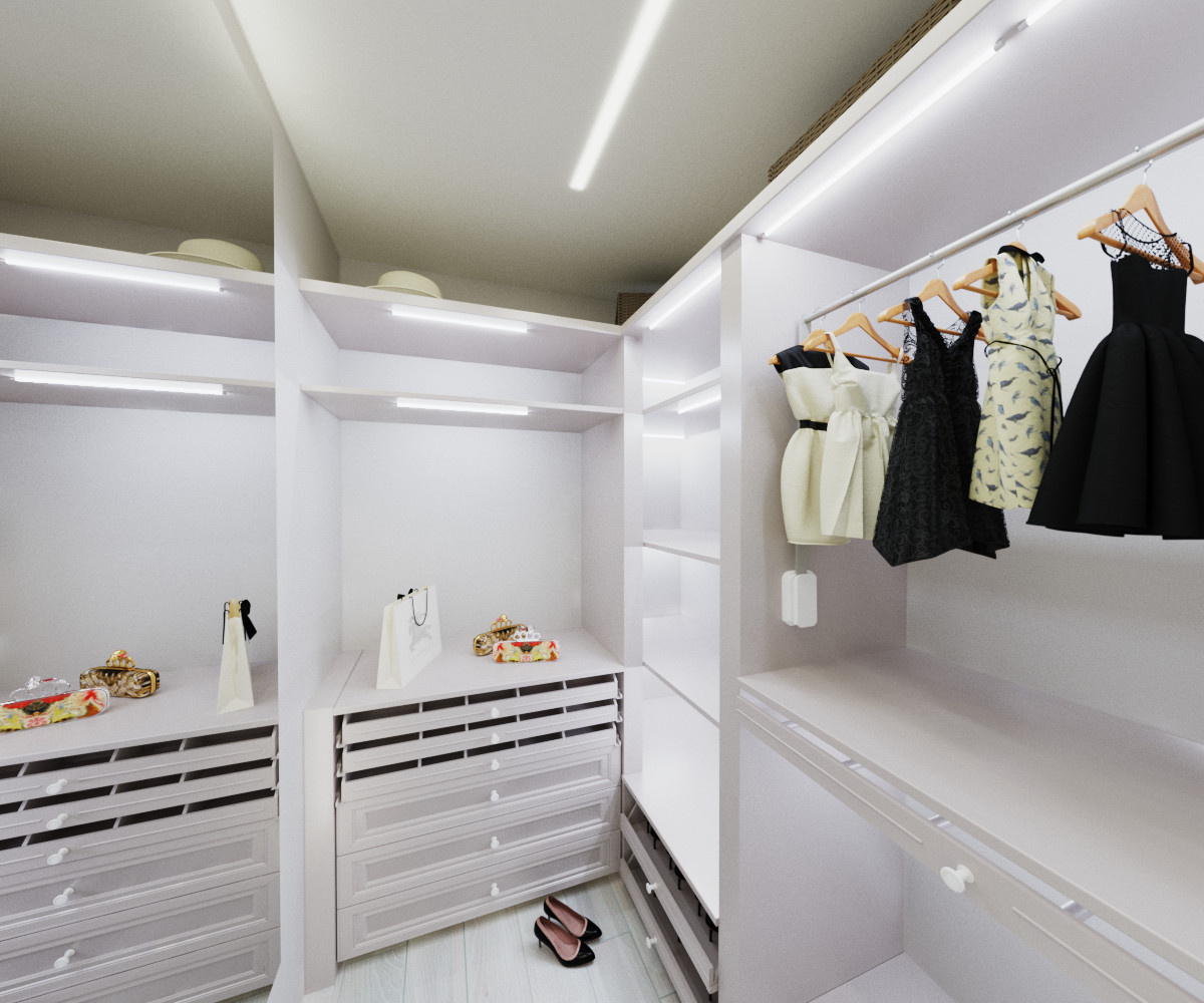 Светлая квартира для семьи молодого спортсмена