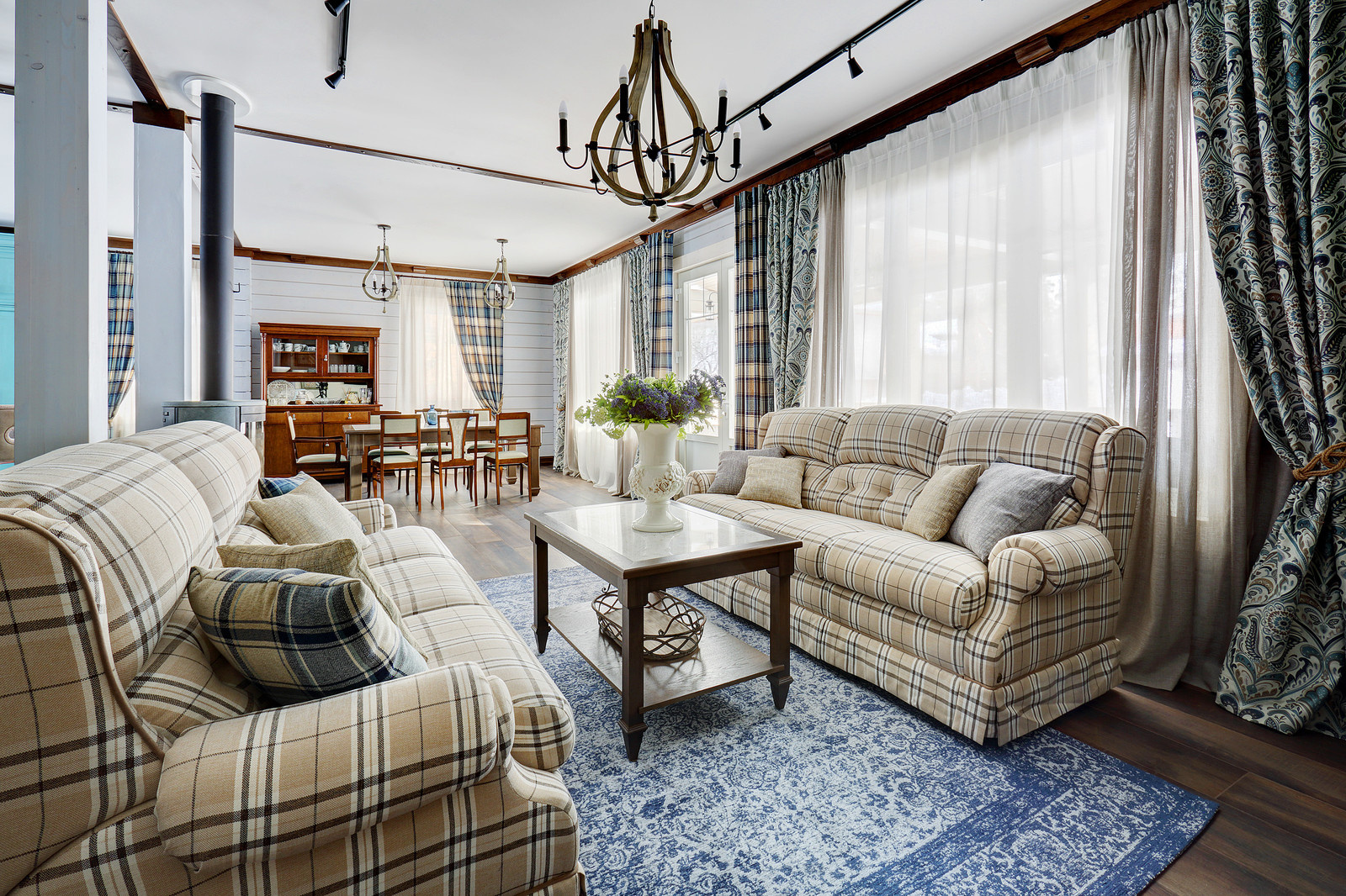 Дом-шале со скандинавскими мотивами