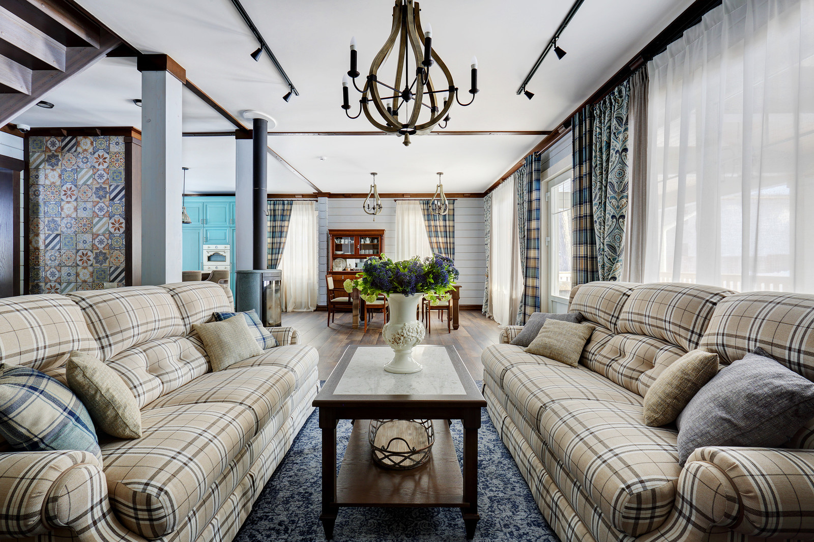 Дом-шале со скандинавскими мотивами