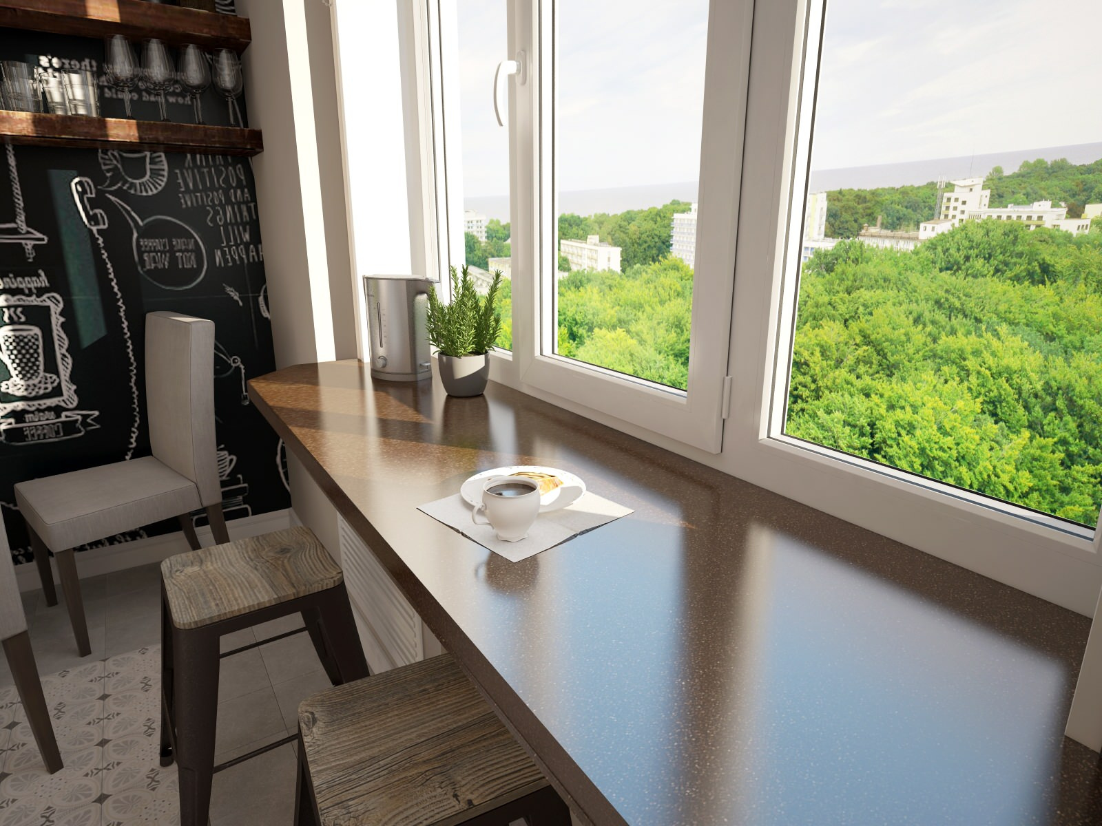 Подоконники