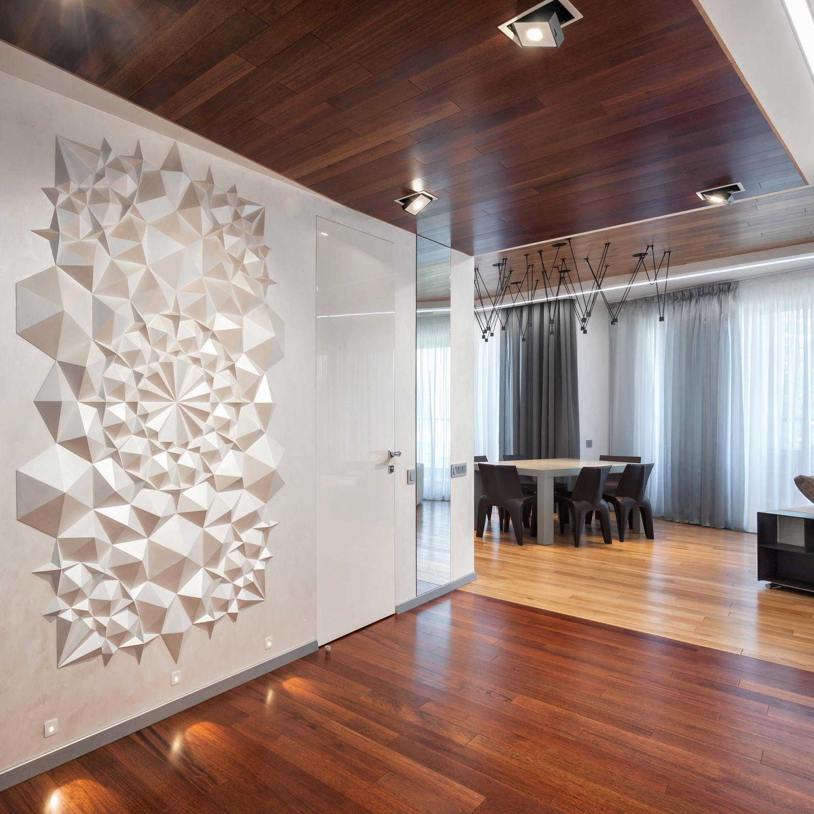 Реализованный проект квартиры   "Орхидея"