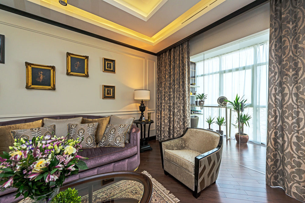 Реализованный дизайн-проект квартиры в ЖК "Английский квартал"