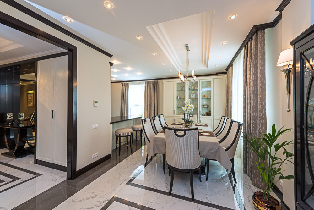 Реализованный дизайн-проект квартиры в ЖК "Английский квартал"