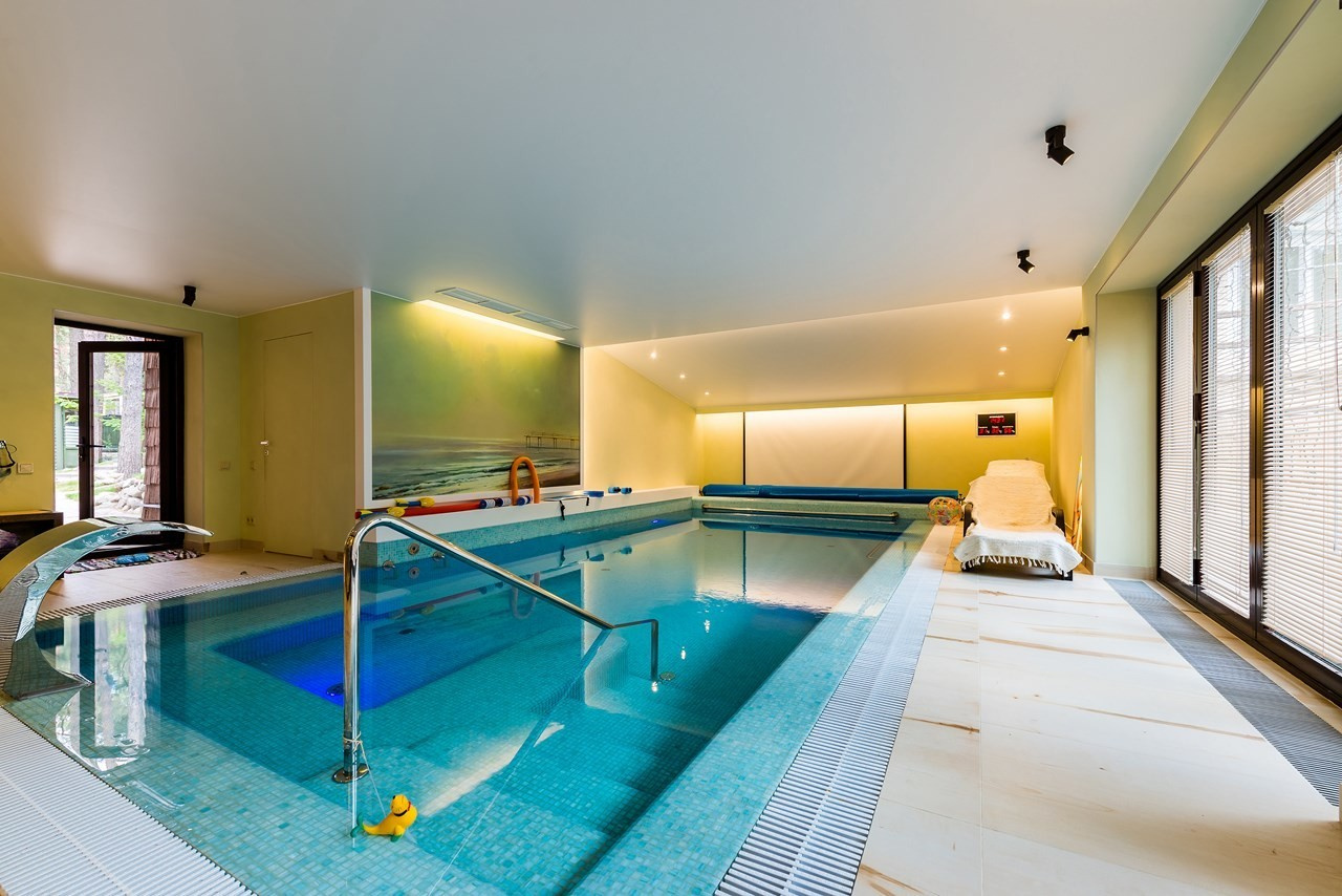 Банный комплекс на глубине 9 метров