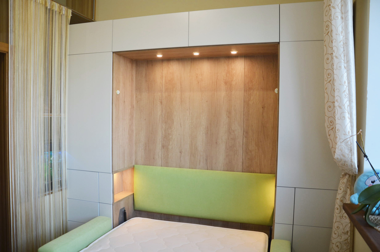 Шкаф-кровать 3 в 1 в комнату 6 м²