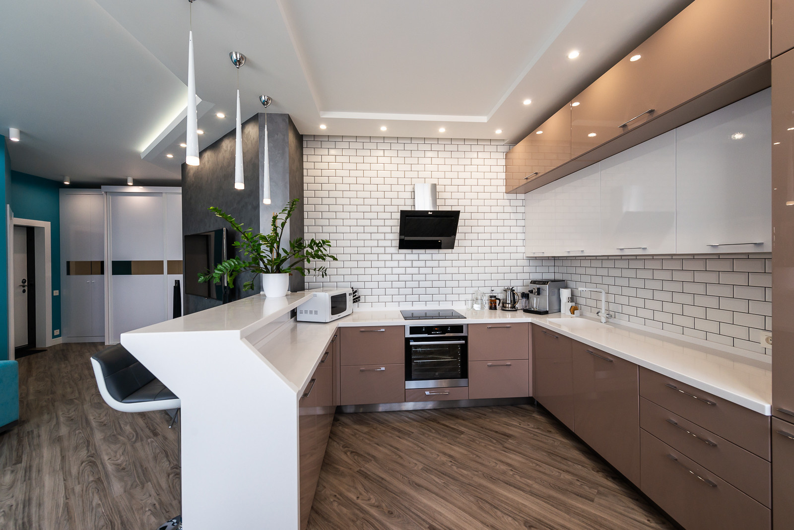 Реализованный интерьер квартиры ЖР "Лесная поляна"