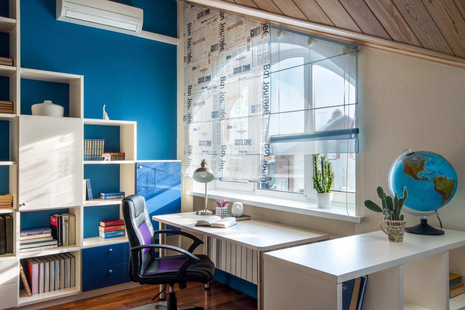 Мансарда. Новая комната для мальчика-подростка