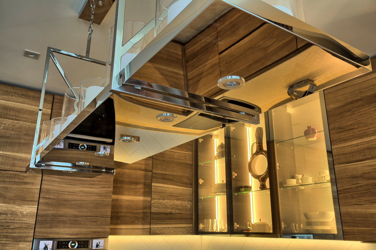 Кухня ANOVA Simple Lamellar Wood для Екатерины Сильченко