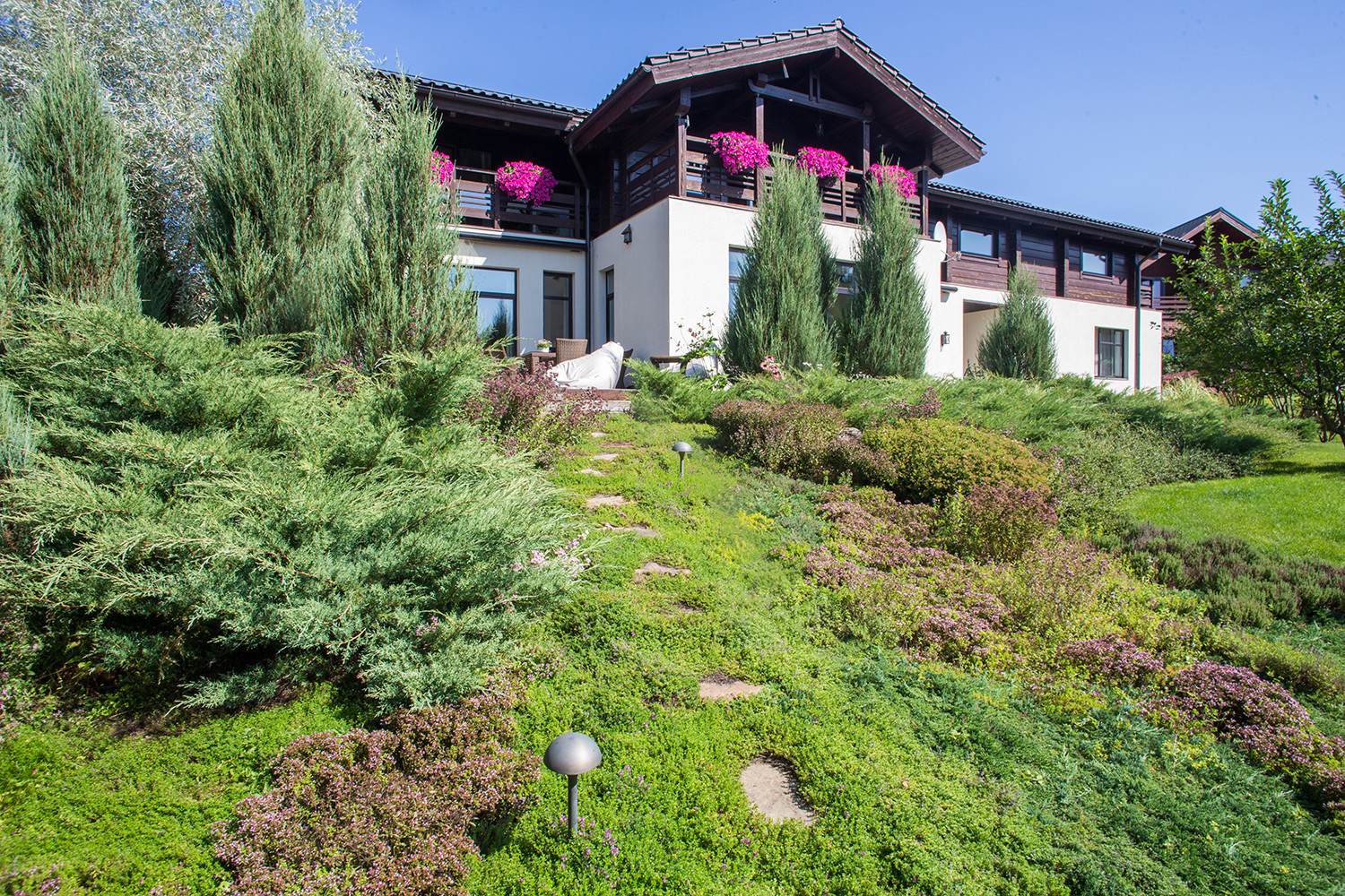Garden of Elena Astashkina in Moscow Region