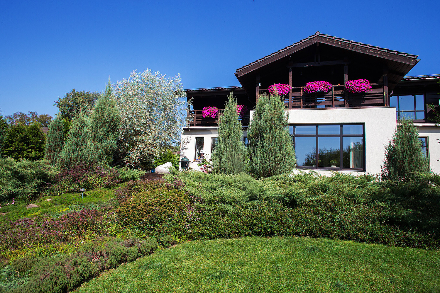 Garden of Elena Astashkina in Moscow Region