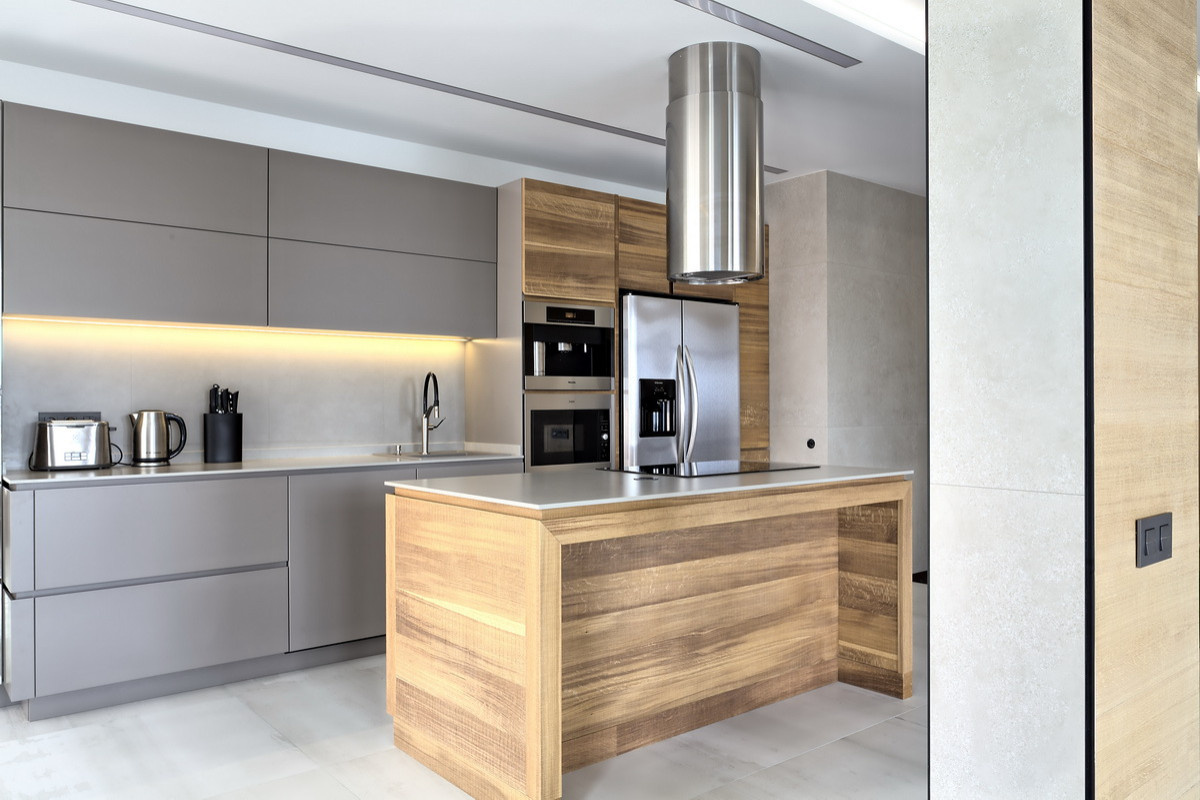 Кухня ANOVA в аскетичному інтер’єрі