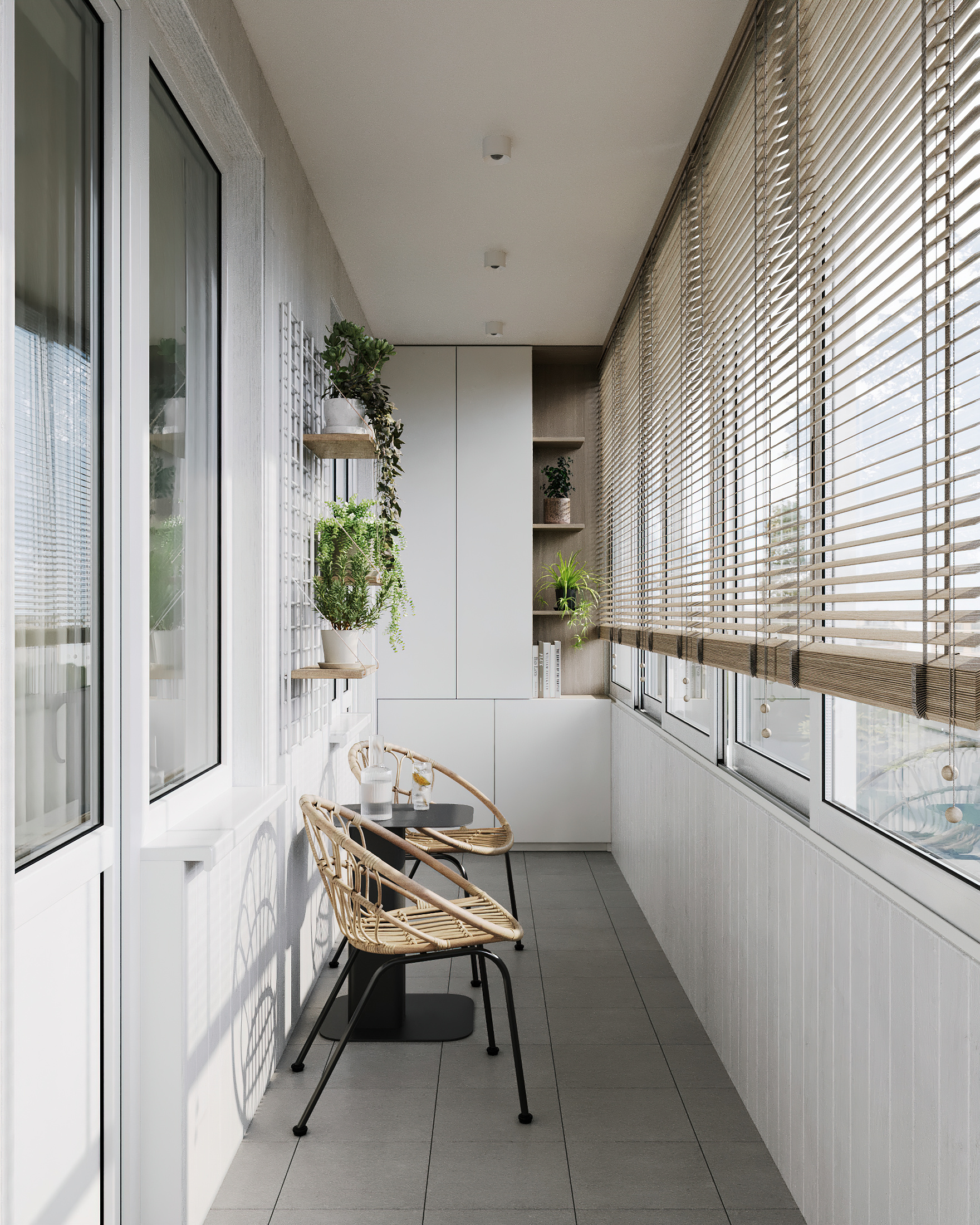 Лоджия как место для отдыха