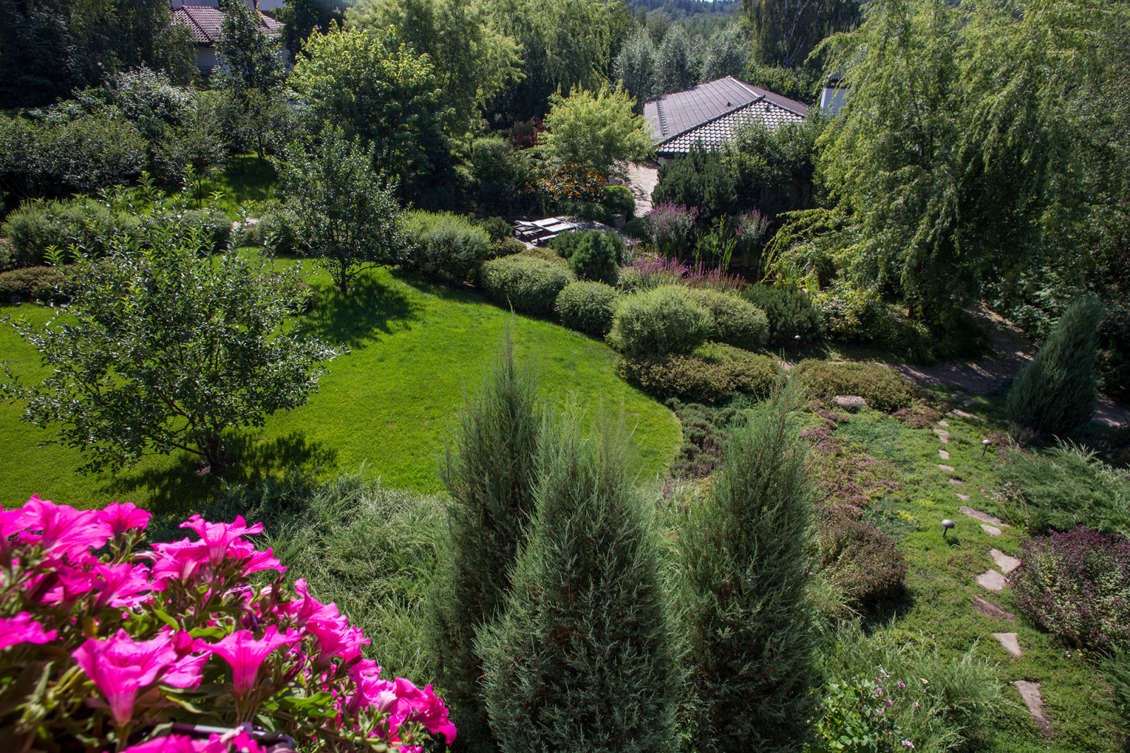Garden of Elena Astashkina in Moscow Region