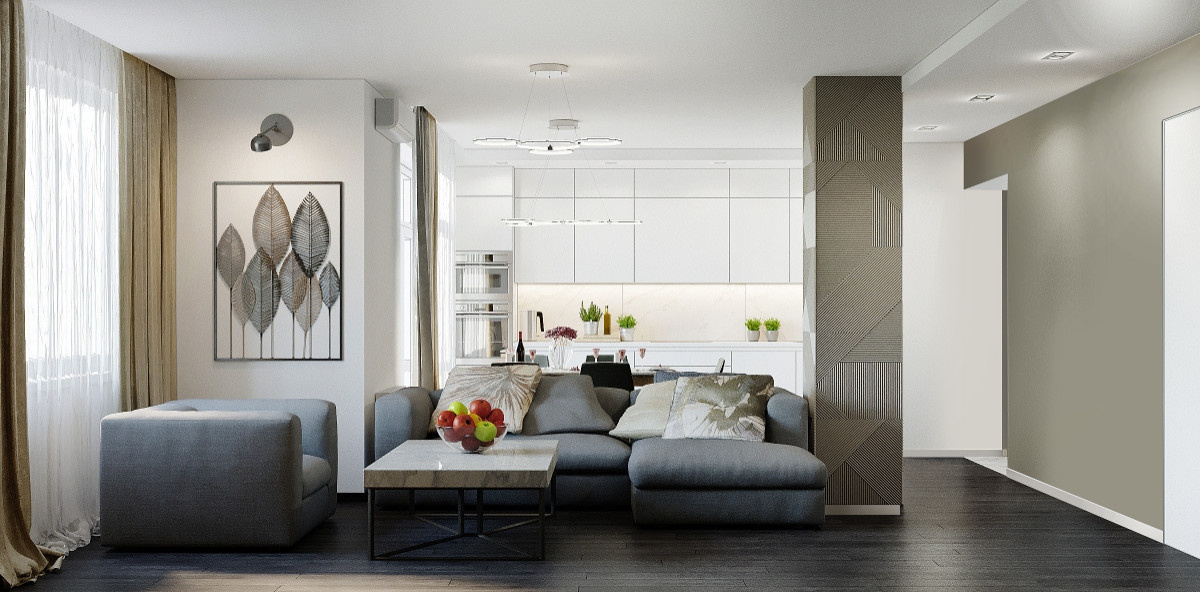 Стильная квартира в минимализме