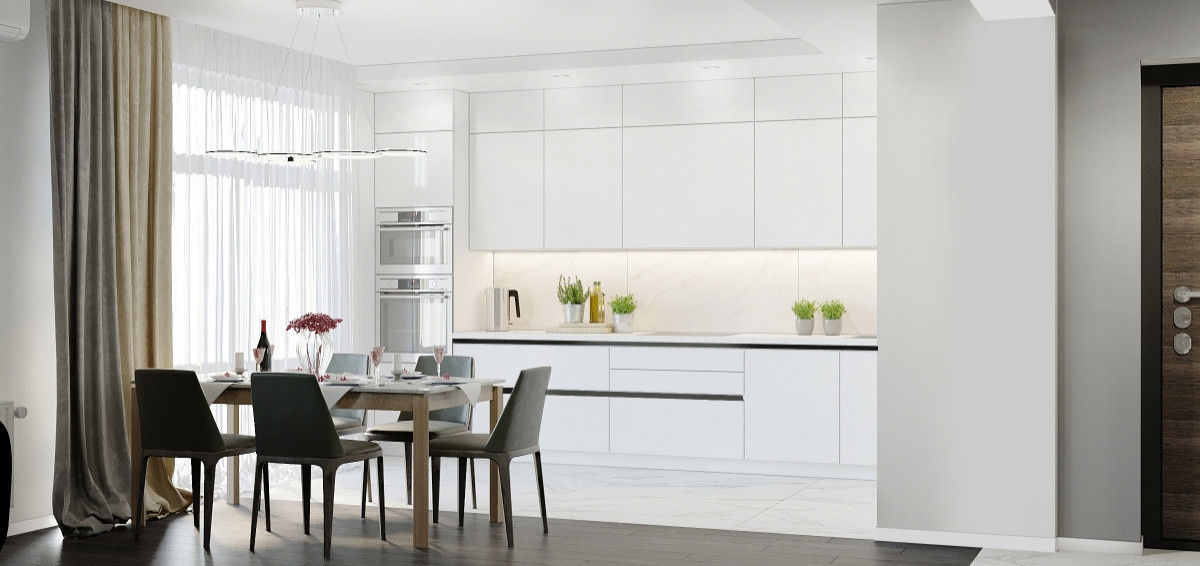 Стильная квартира в минимализме