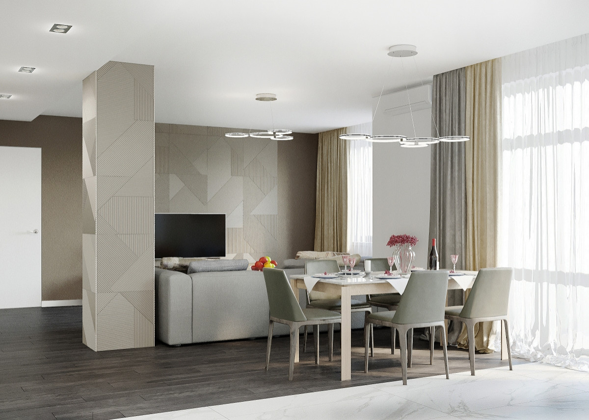 Стильная квартира в минимализме