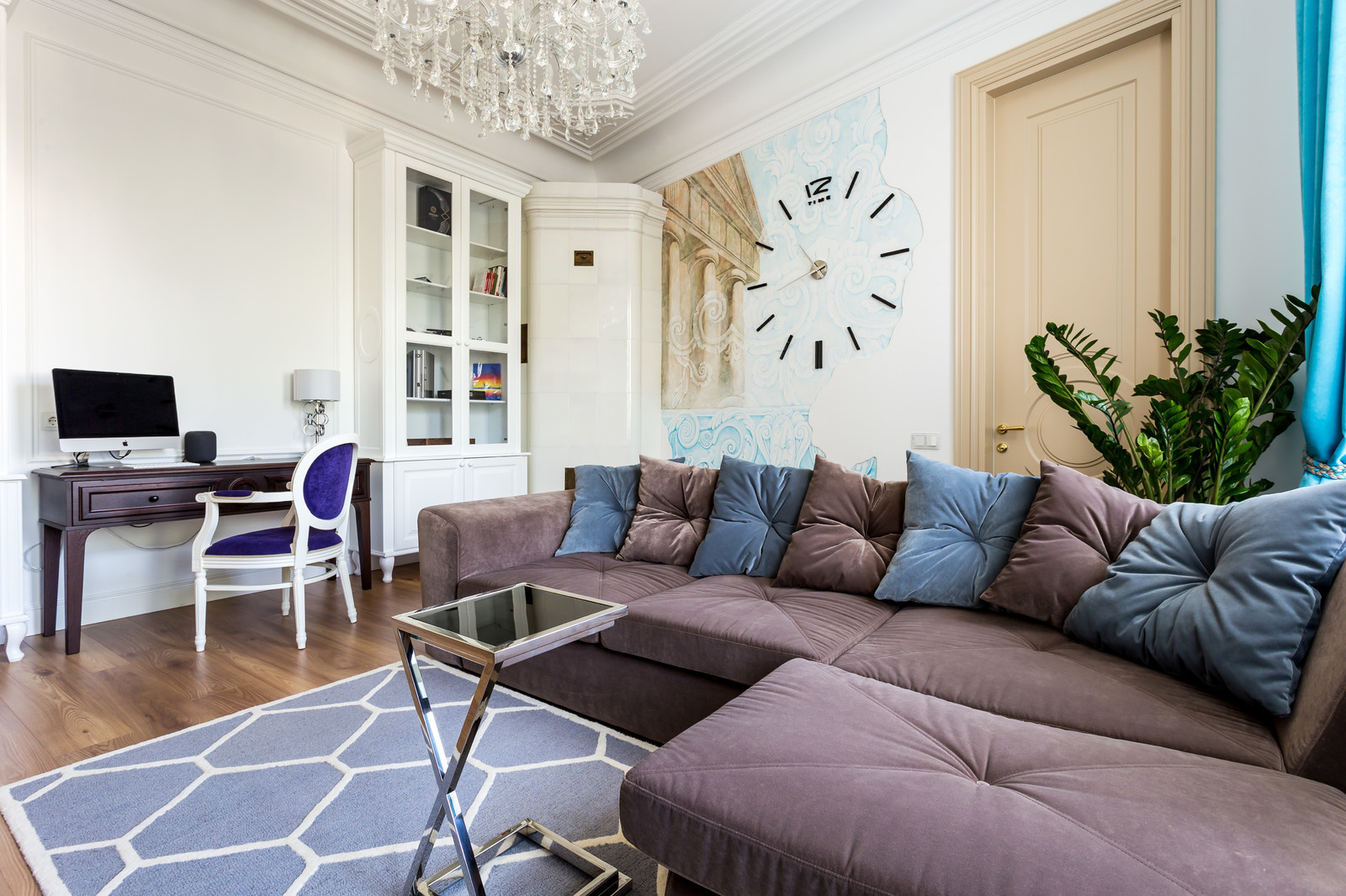 Дизайн интерьера 3х комнатной квартиры 120 кв.м. в старом Фонде Спб