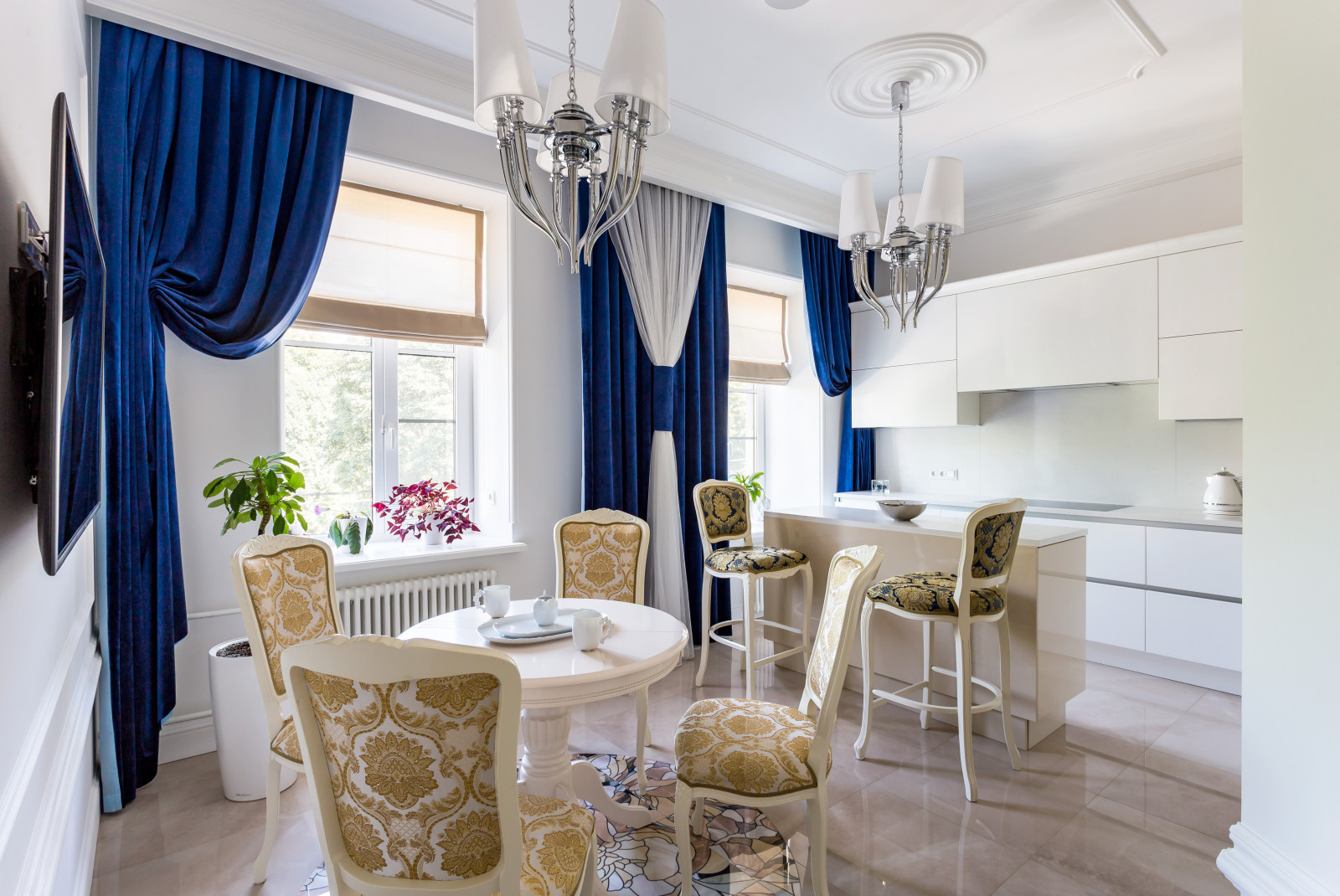 Дизайн интерьера 3х комнатной квартиры 120 кв.м. в старом Фонде Спб