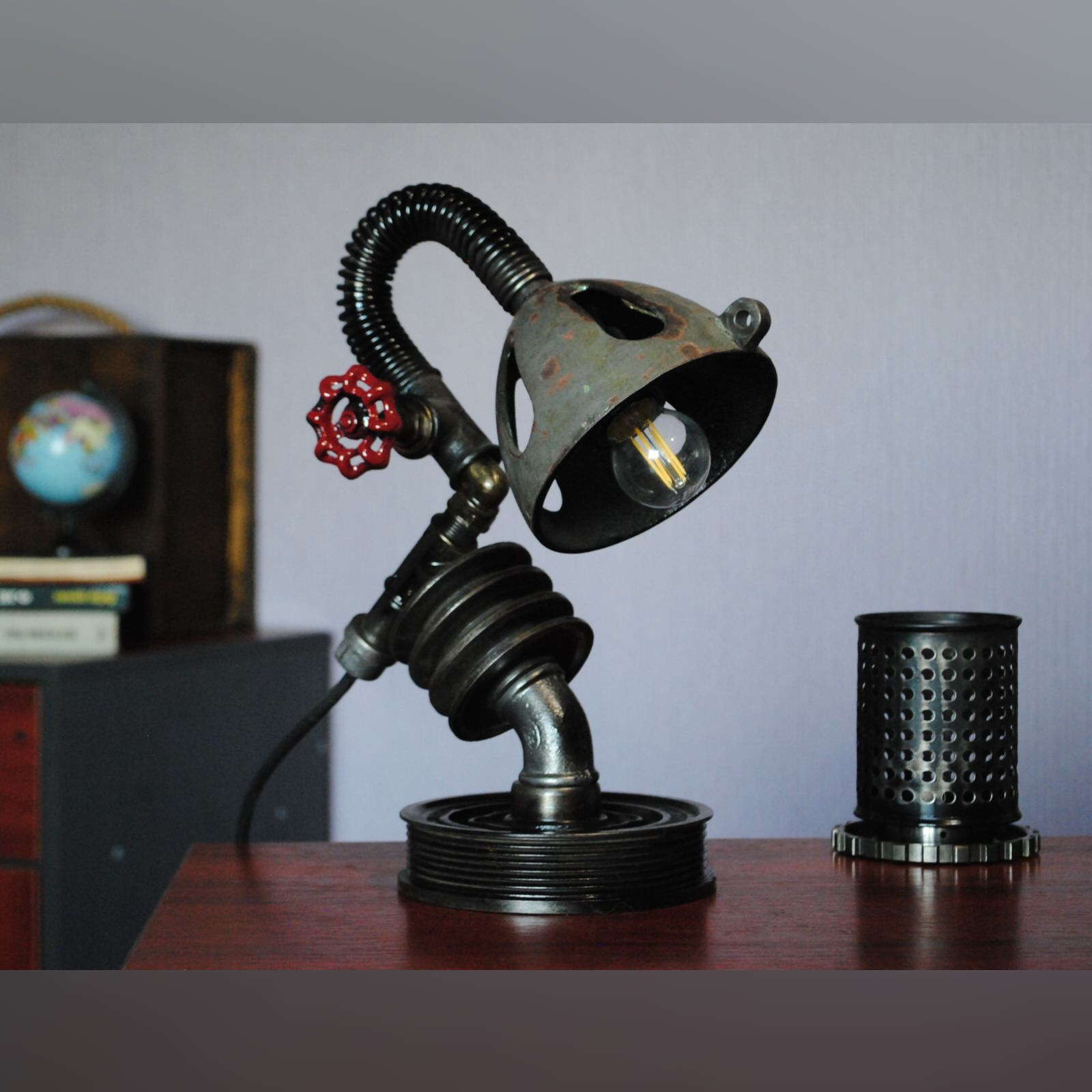 Steampunk lamp