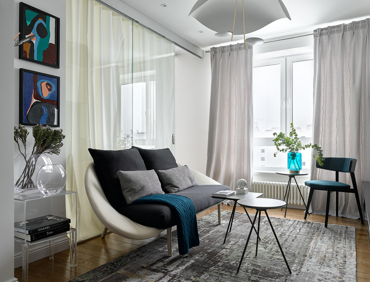 Houzz тур: Угловая «двушка», которую сделали трёхкомнатной