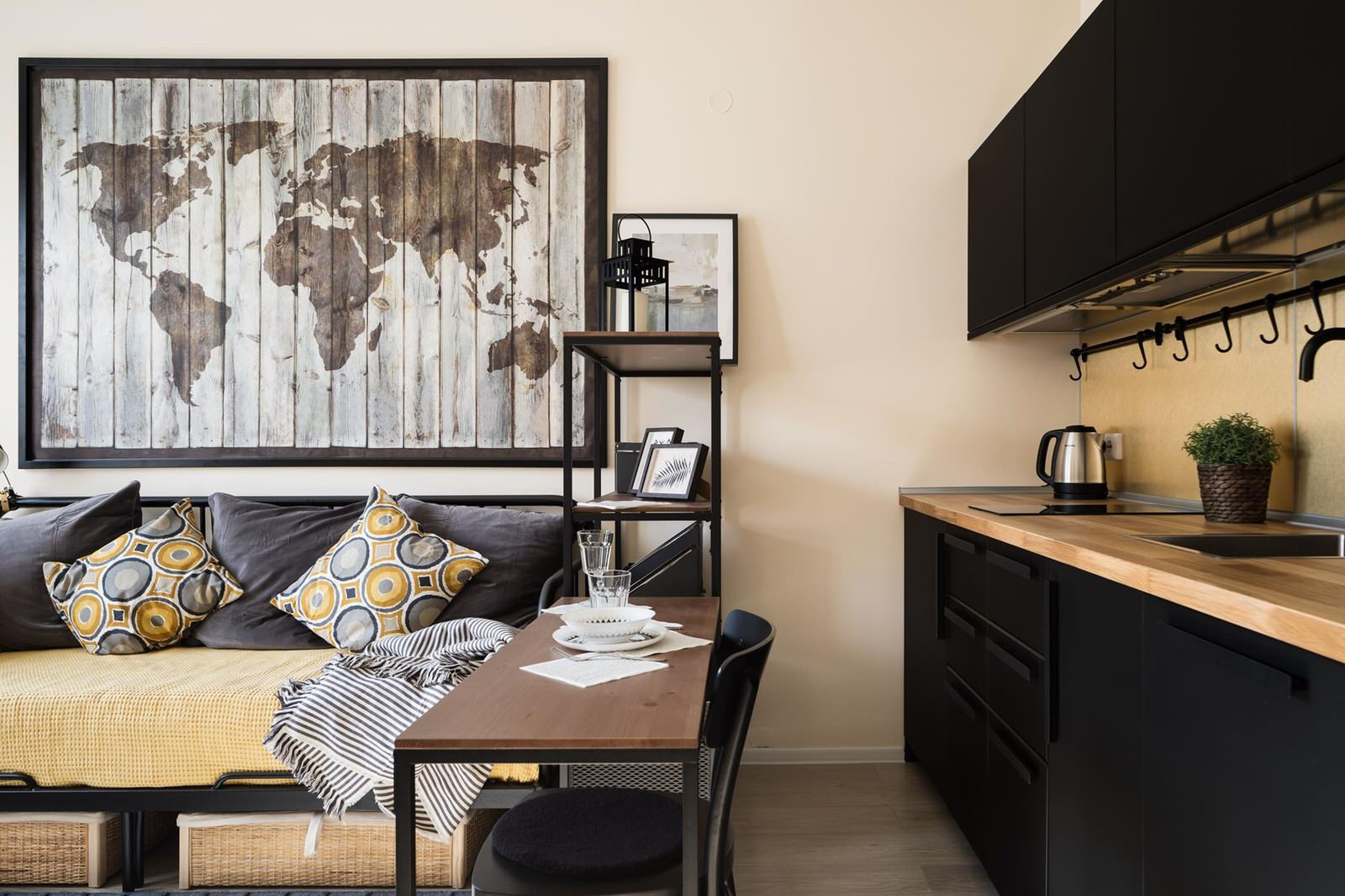 Смарти-балкон в студии ЖК "INKERI" 23,84 м2