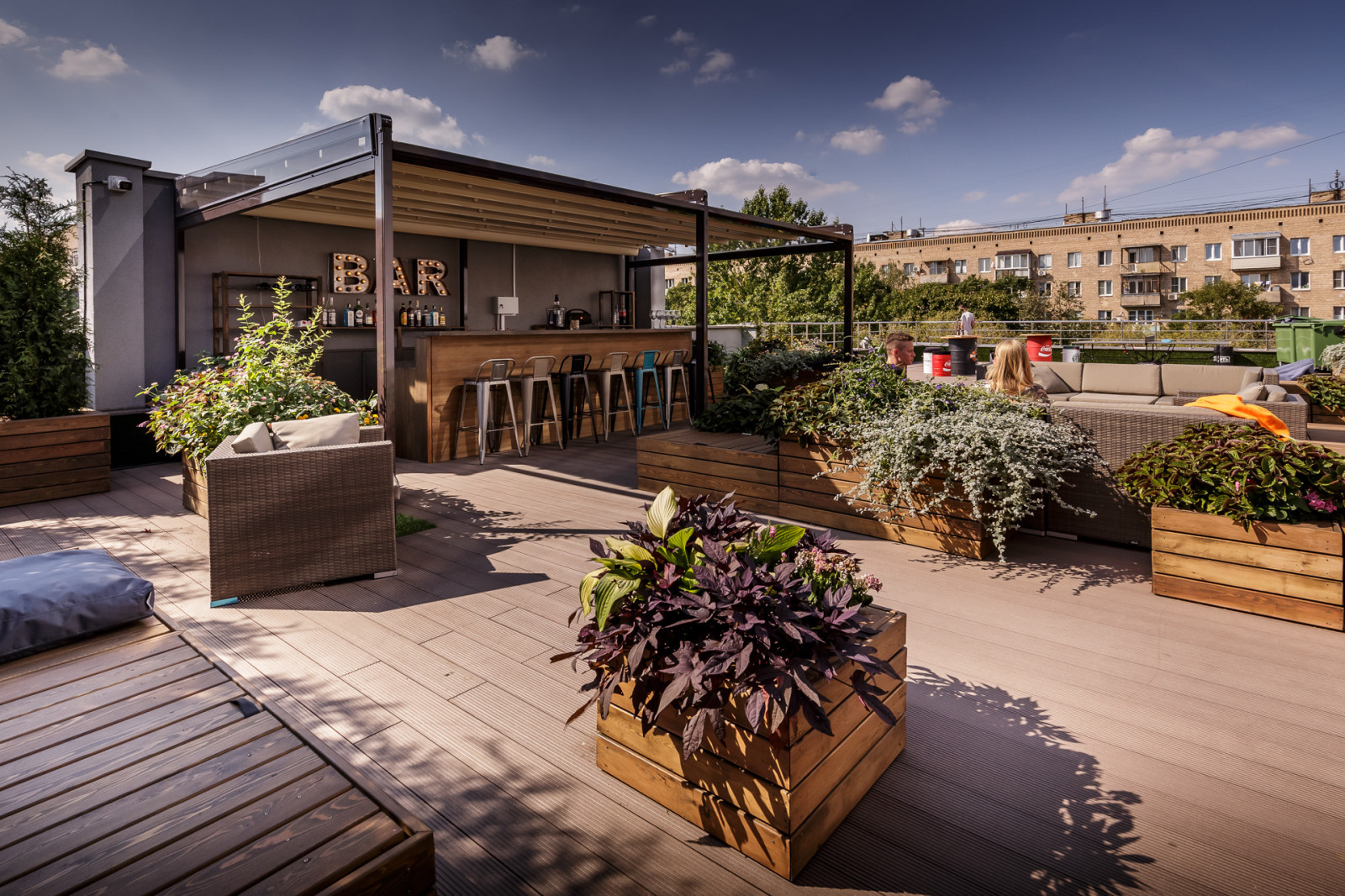 Крыша на Б. Грузинской