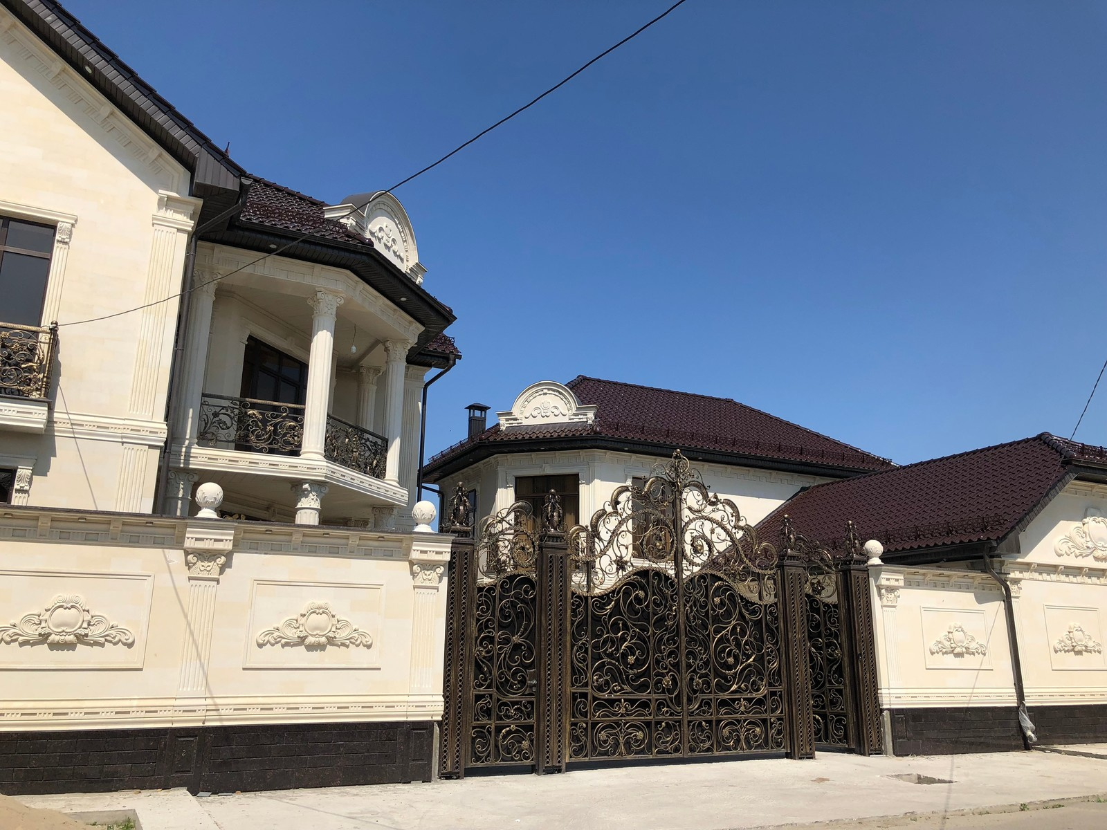 Фасад частного дома