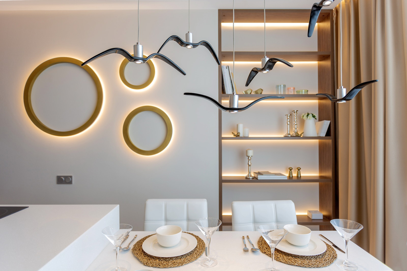 "Осеннее сияние" из серии интерьеров Состояния природы