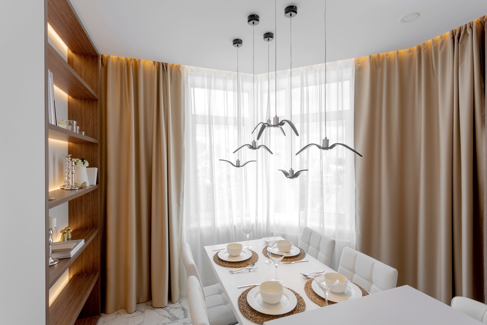 "Осеннее сияние" из серии интерьеров Состояния природы