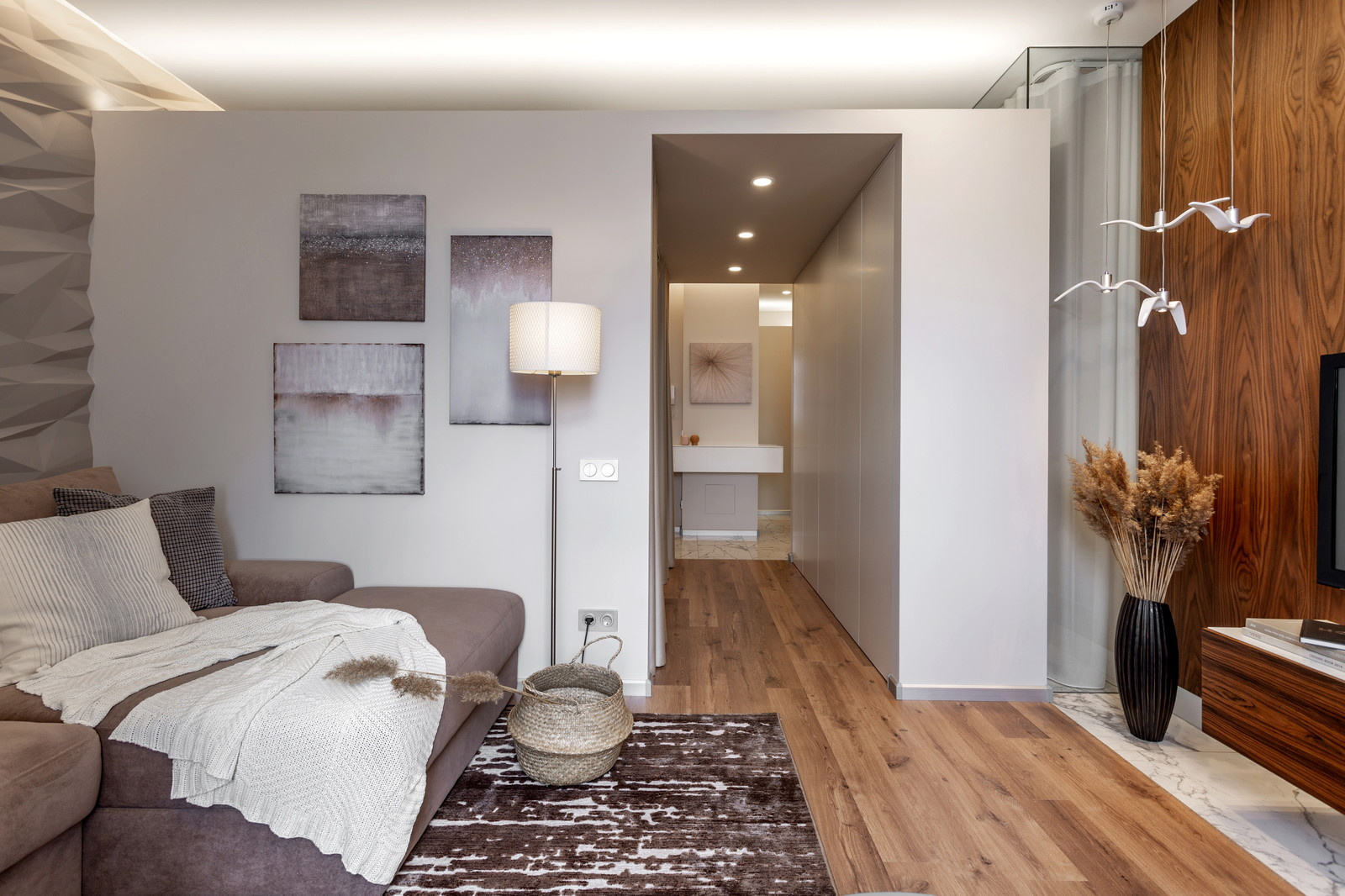 "Осеннее сияние" из серии интерьеров Состояния природы