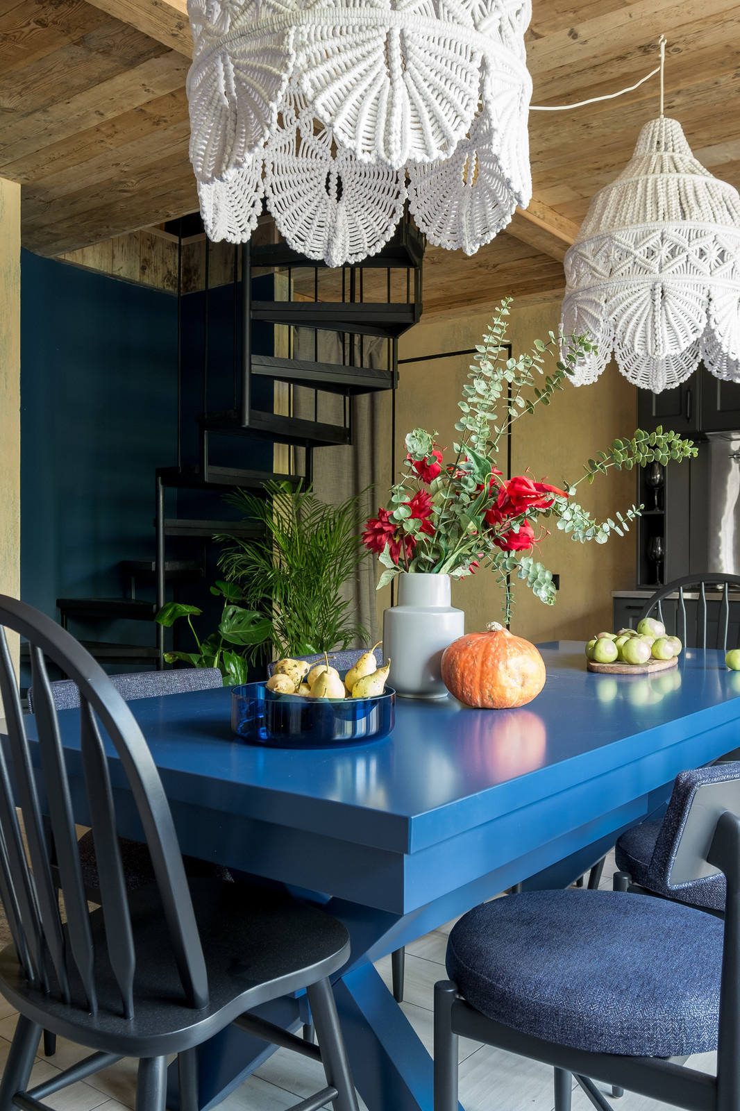 Проект недели: Кухня-гостиная в голландском стиле