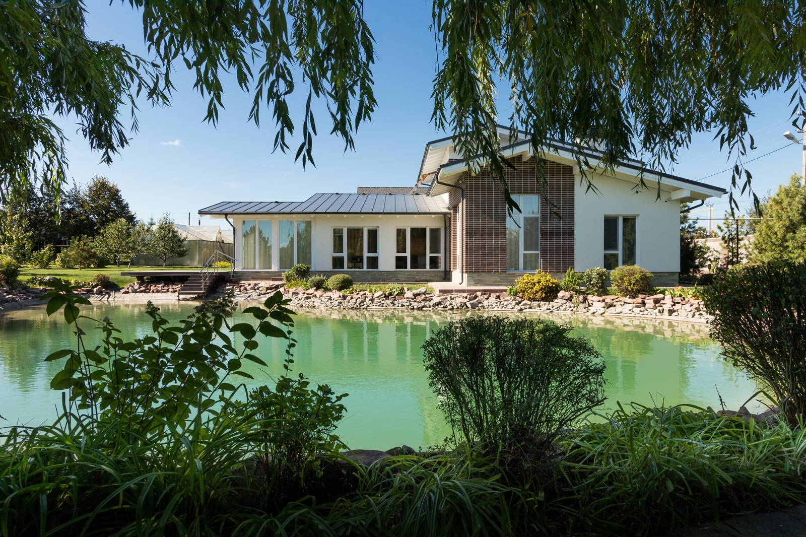 Архитектура: Дом у озера в Башкирии