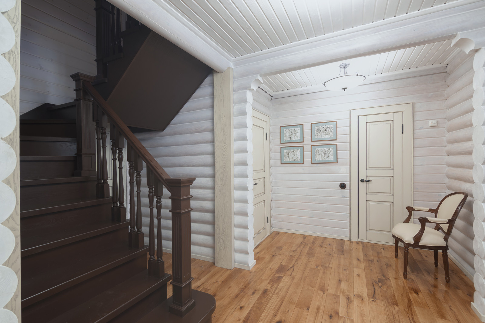 До и после: Бревенчатый дом для зимнего отдыха в Сочи