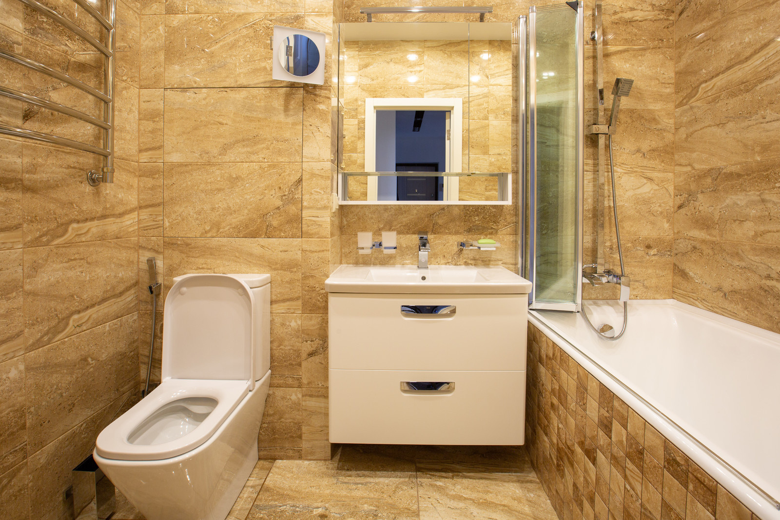 Реализованный проект "Квартира в полосатом доме на Академика  Янгеля"