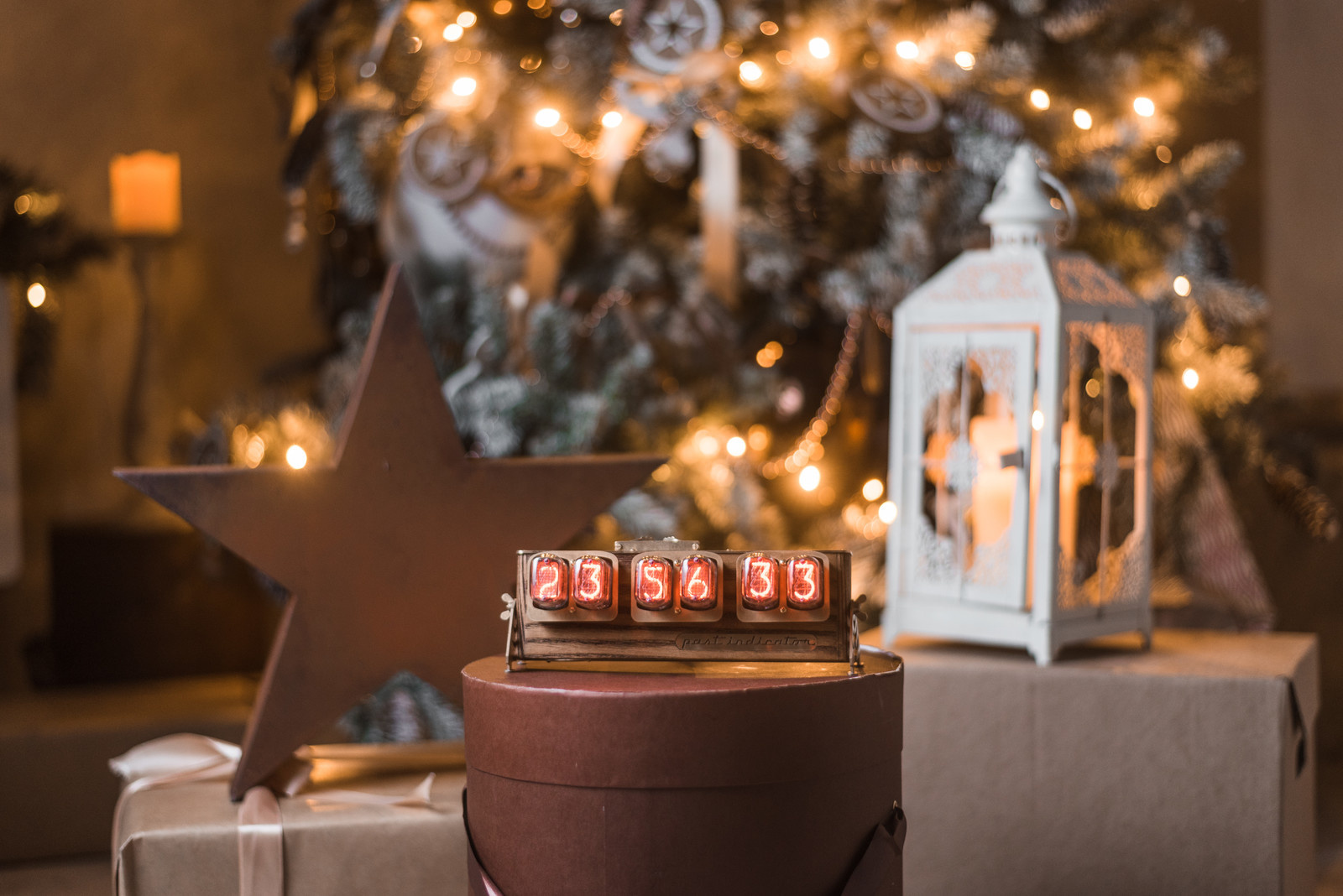 Союз-12, ламповые часы (nixie clock)