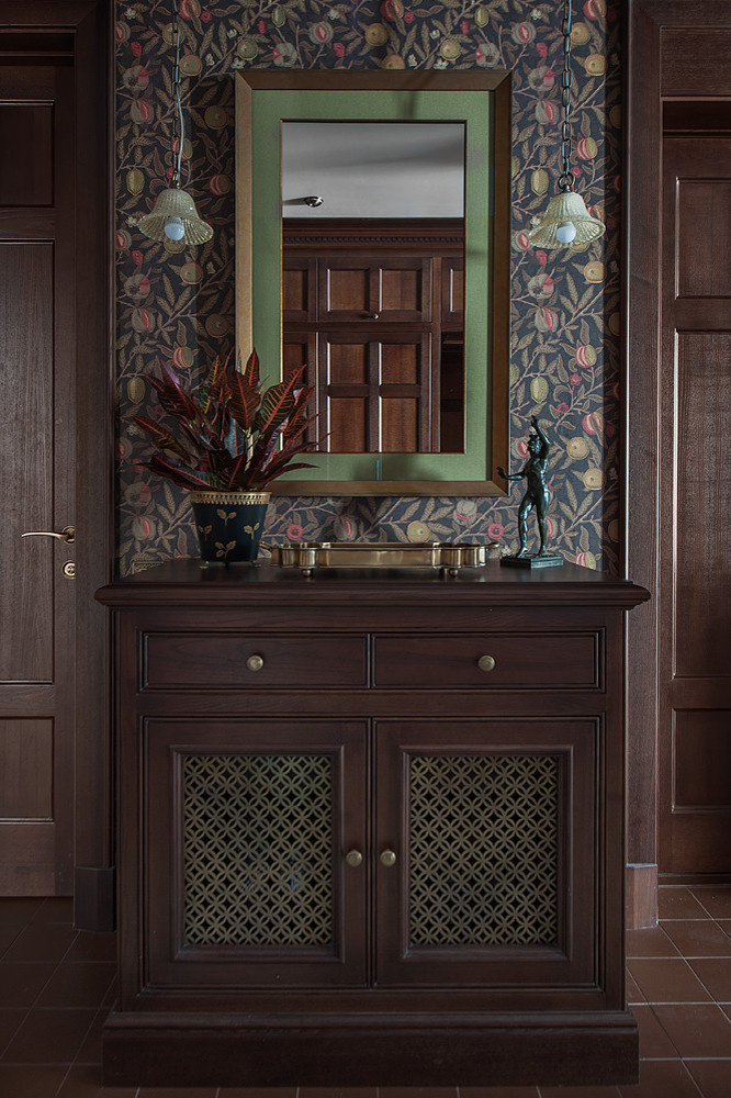 Houzz тур: Интерьер в английском стиле, вдохновленный У. Моррисом