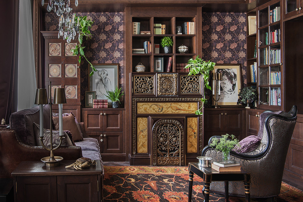 Houzz тур: Интерьер в английском стиле, вдохновленный У. Моррисом