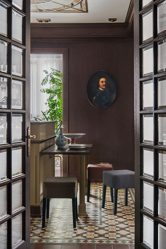 Houzz тур: Интерьер в английском стиле, вдохновленный У. Моррисом