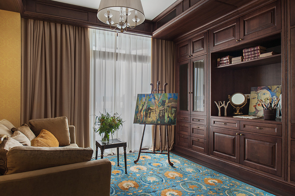 Houzz тур: Интерьер в английском стиле, вдохновленный У. Моррисом