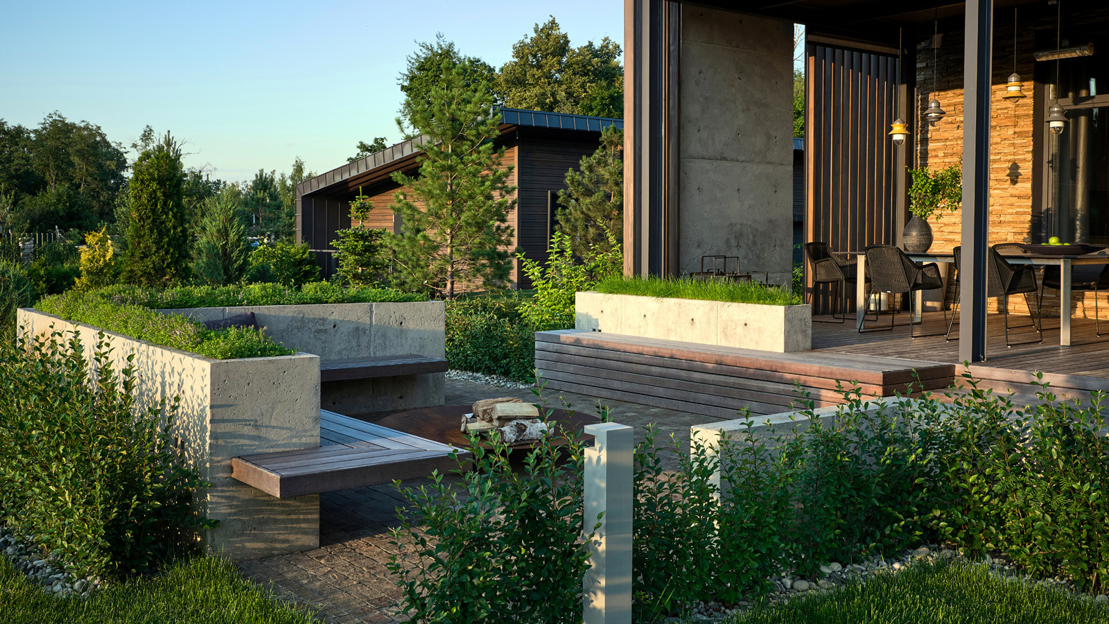 Участок для семьи с двумя детьми