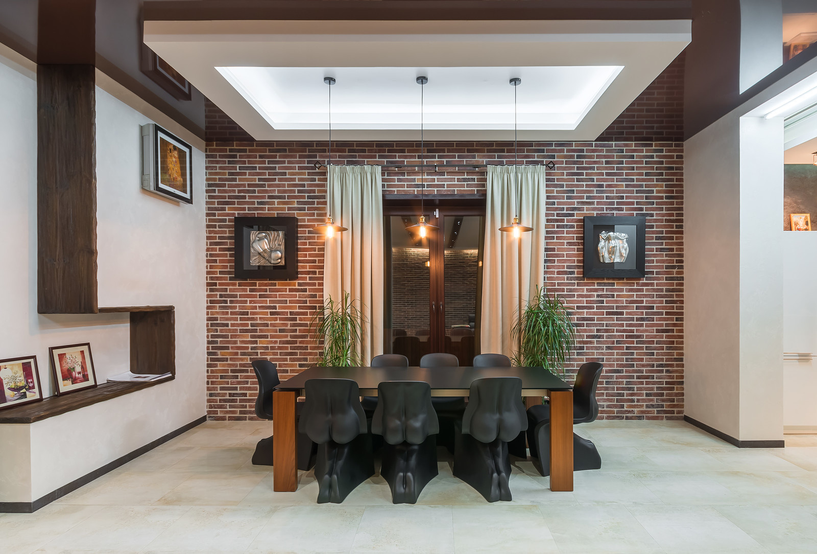 Дизайн коттеджа в стиле лофт