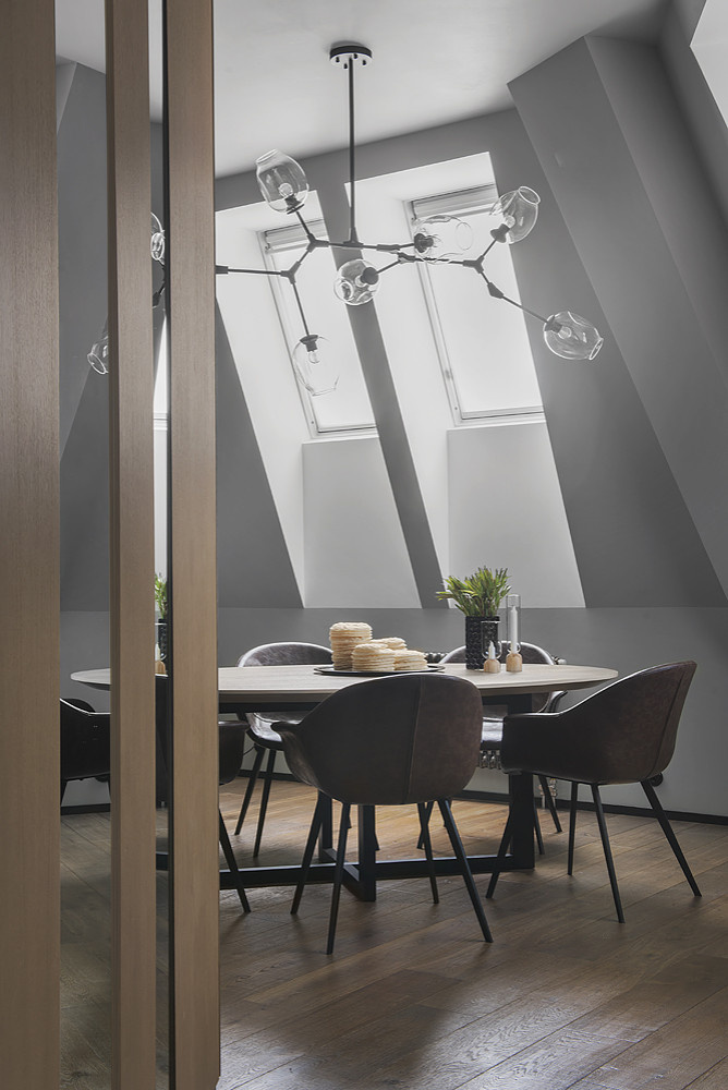 Мансардная квартира в поселке Довиль