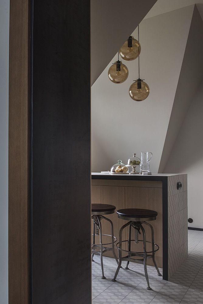 Мансардная квартира в поселке Довиль