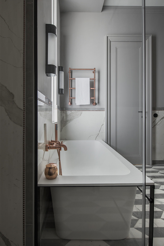 Мансардная квартира в поселке Довиль