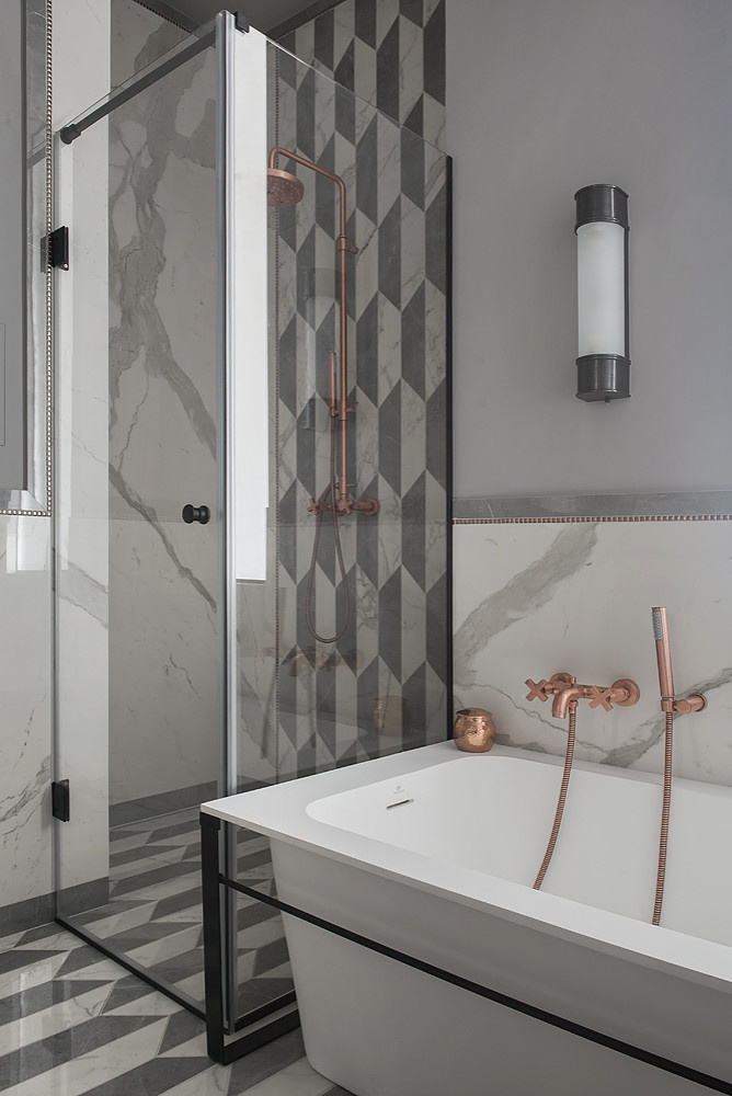 Мансардная квартира в поселке Довиль